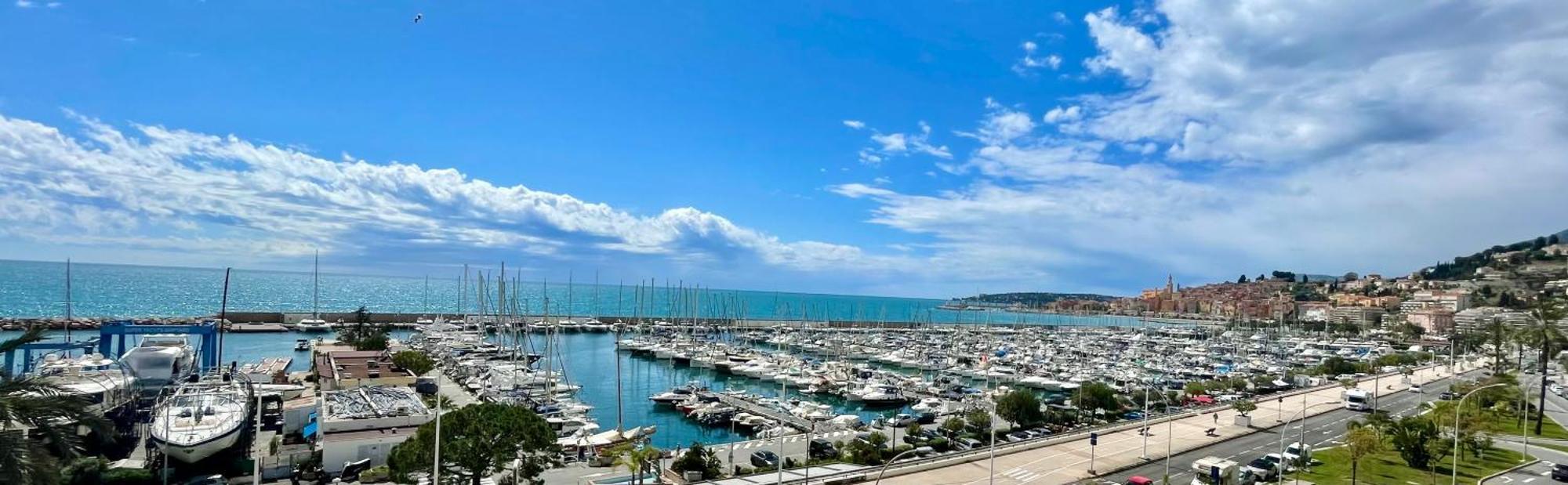 Superbe Appartement En Bord De Mer, Pres Du Centre Et Des Plages Menton Luaran gambar